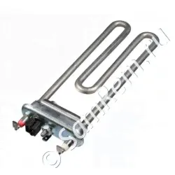 Тэн 1900W L=185mm, с датчиком в комплекте, KAWAI, аналог Samsung, DC47-00006B, DC47-00006C, DC47-00006J, DC47-00006A, DC47-00006M, DC47-00006E