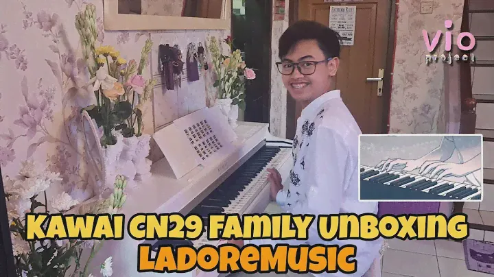Kawai CN29 Family Unboxing || LadoreMusic
