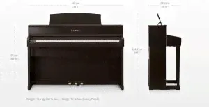 Kawai CA701 цифровое пианино-2