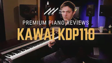 🎹Обзор и демо-версия цифрового пианино Kawai KDP110 | Действие, тон, особенности и многое другое🎹