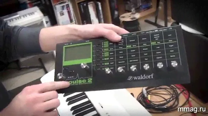 mmag.ru: Синтезатор Waldorf Pulse 2 + цифровое пианино Kawai ES6 - видео-обзор
