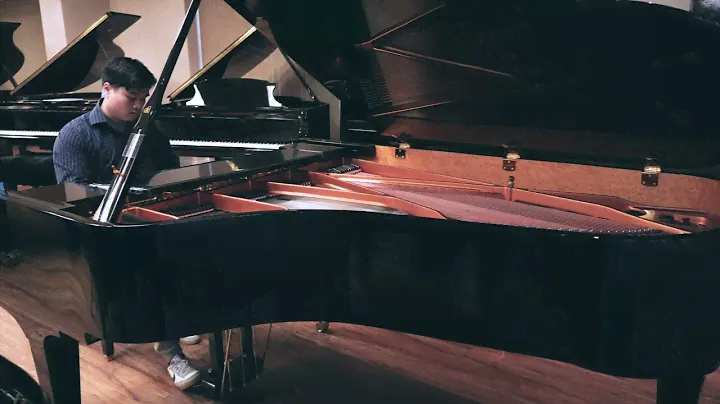 Shigeru Kawai SK-7 Semi-Concert Grand Piano - Demo - Liebestraum-Liszt at Kim's Piano Stanton