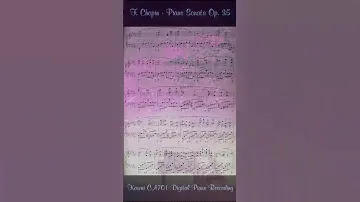 Chopin's Best Melody?! 🎹 🌟 Piano Sonata Op. 35 Mvt. I Kawai CA701 #piano #chopin #classicalmusic