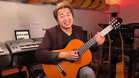 Kawai G-180 Classical Guitar sound demo by Neil Ta