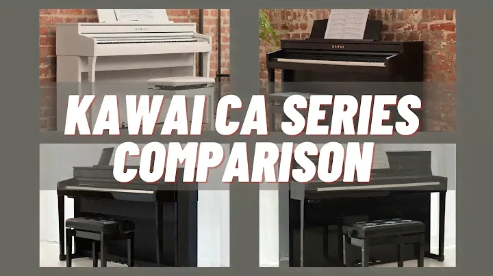 Сравнение серий Kawai CA (CA49, CA59, CA79 и CA99)