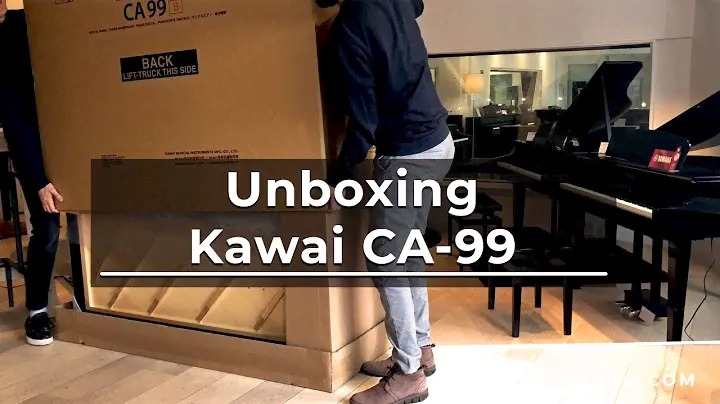 Unboxing and assembly of Kawai CA-99 | Digitalpiano.com