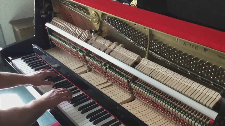 PIANO DROIT KAWAI K15e 110cm Noir Brillant (2)***EML PIANOS***