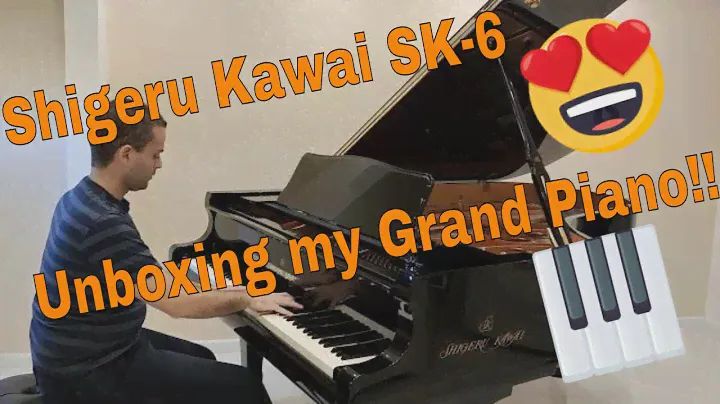Unboxing do meu piano Shigeru Kawai SK-6! | Leonardo Hespanha