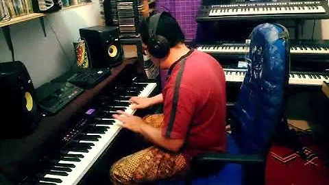 "Speechless" (Naomi Scott-Aladdin 2019 theme song) on my Kawai MP7SE stage piano