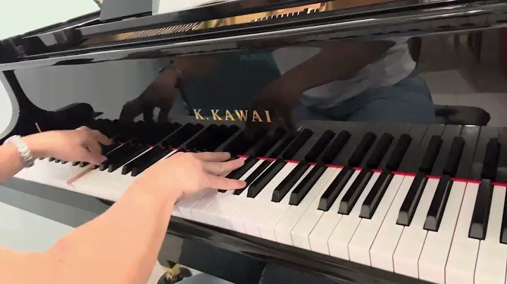 Bach: Fuga II in c minor performed on Kawai GL-10 🎹