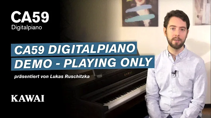 KAWAI CA59 Digital Piano DEMO - Playing Only