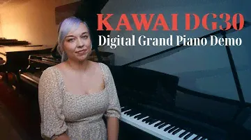 Демонстрация цифрового рояля Kawai DG30