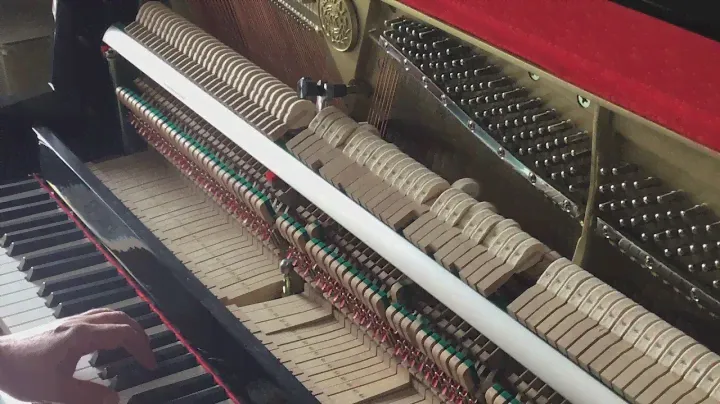 PIANO DROIT KAWAI K15e 110cm Noir Brillant (3)***EML PIANOS***