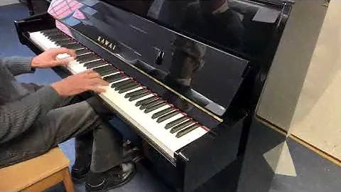 Kawai K15 PE Upright Piano Personal Video Demonstration - Rimmers Music