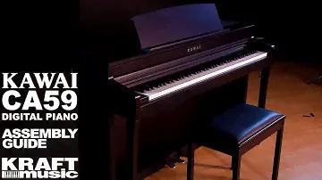 Kawai CA59 Digital Piano - Assembly Guide