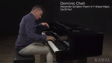Scriabin Poem in F-sharp Major Op32 No1 - Kawai NV10S Demo by Dominic Cheli