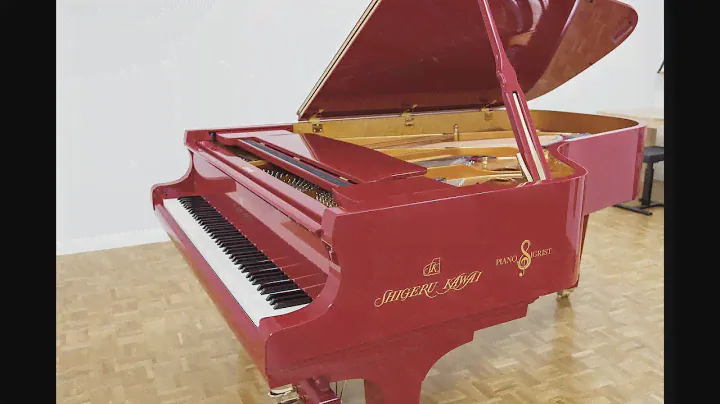 From Black to Red / Shigeru Kawai SK-6 / Professional piano wrapping