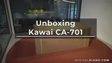 Unboxing & Assembly of Kawai CA-701 | Digitalpiano.com
