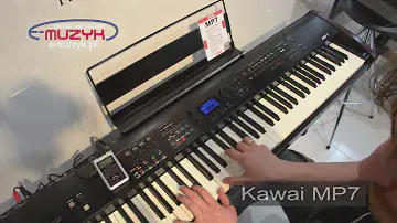 Musikmesse 2014 - Kawai MP7 stage piano demo - barwy Grand Piano