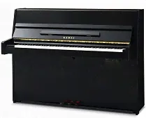 Kawai K15E M/ PEP пианино, высота 110 см, корпус черный полированный-0