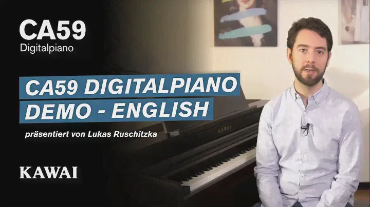 KAWAI CA59 Digital Piano DEMO - English