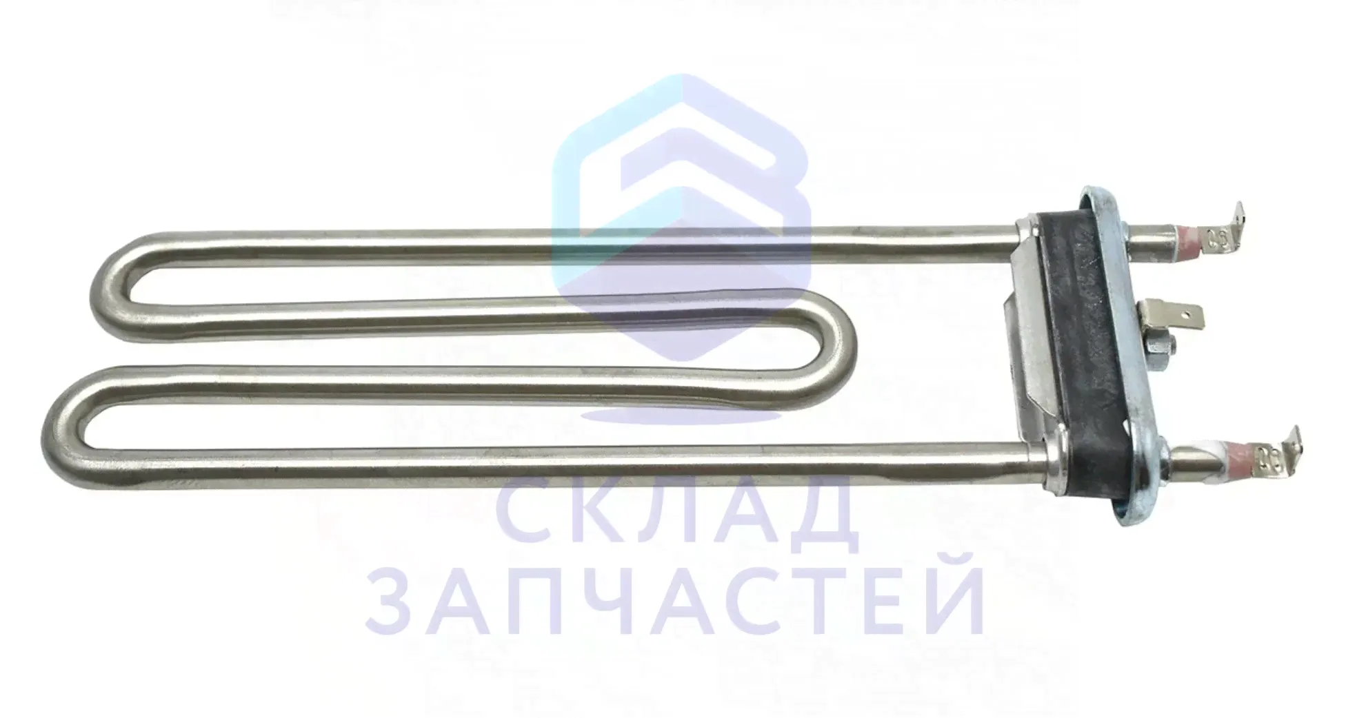 DC47-00033A Samsung аналог (KAWAI), Тэн 2000W, средний L-220 мм/прямой без отверстия под датчик-0