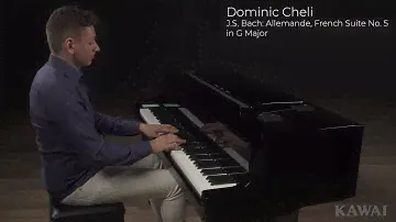 Kawai NV10S Bach Allemande from French Suite No5 in G Major by Dominic Cheli