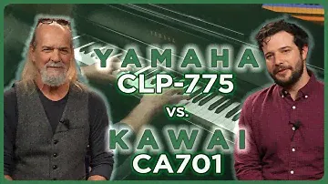 Does The New Kawai CA701 Best The Popular Yamaha CLP-775 | Clavinova CLP775 vs CA701