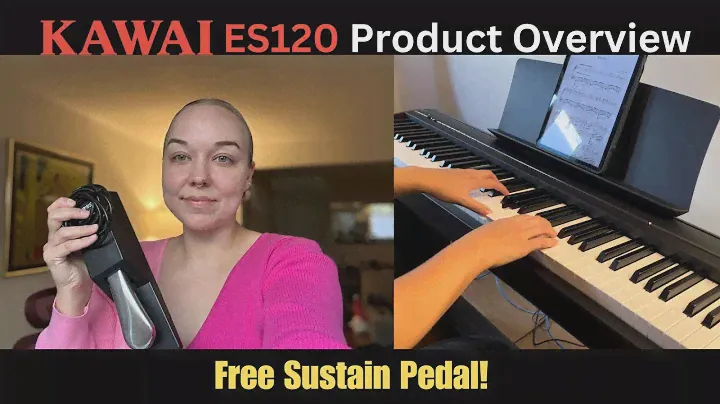Kawai ES120 Product Overview | Free Sustain Pedal!