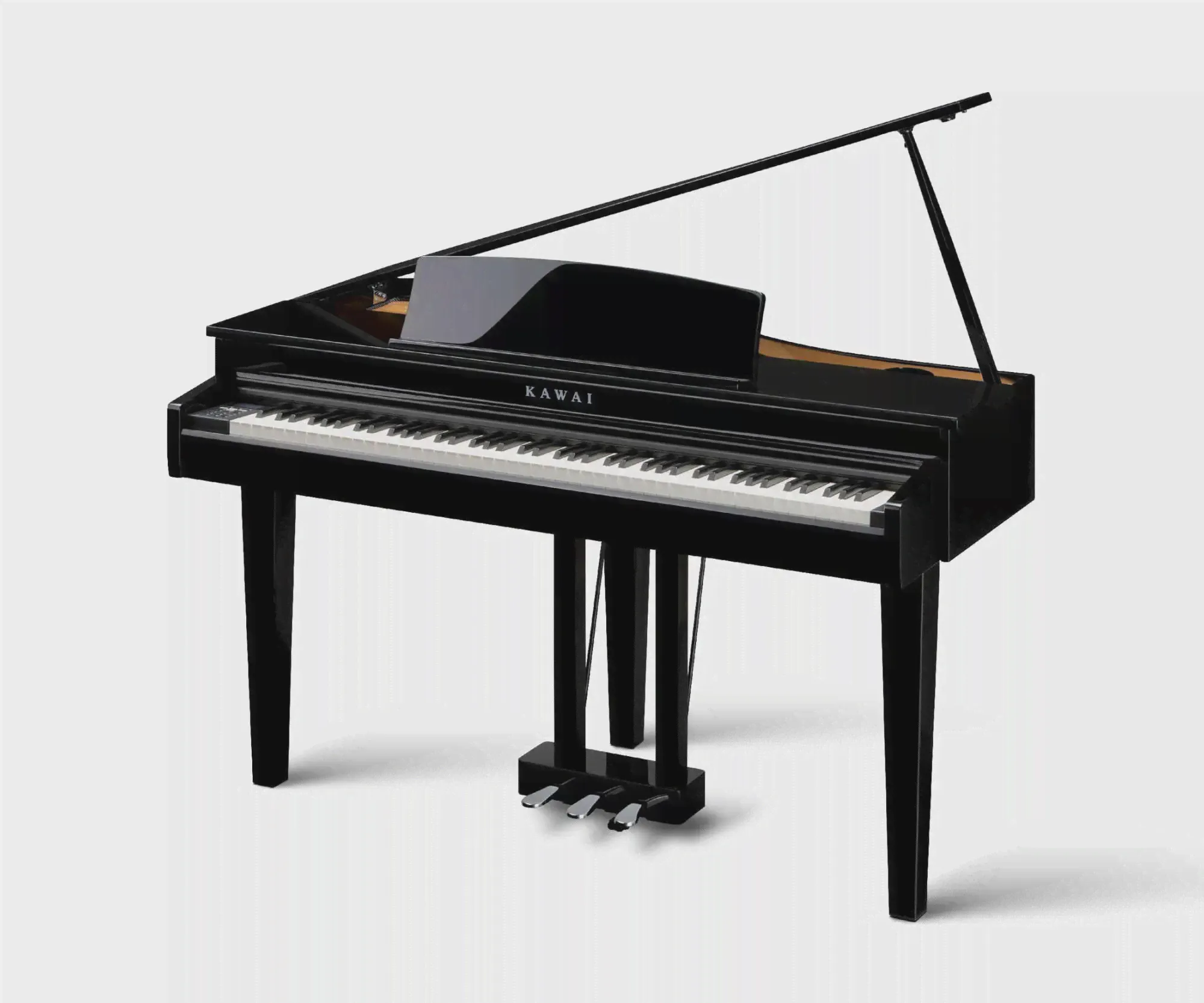 Цифровой минирояль Kawai DG30 PE - чёрный полированный-0